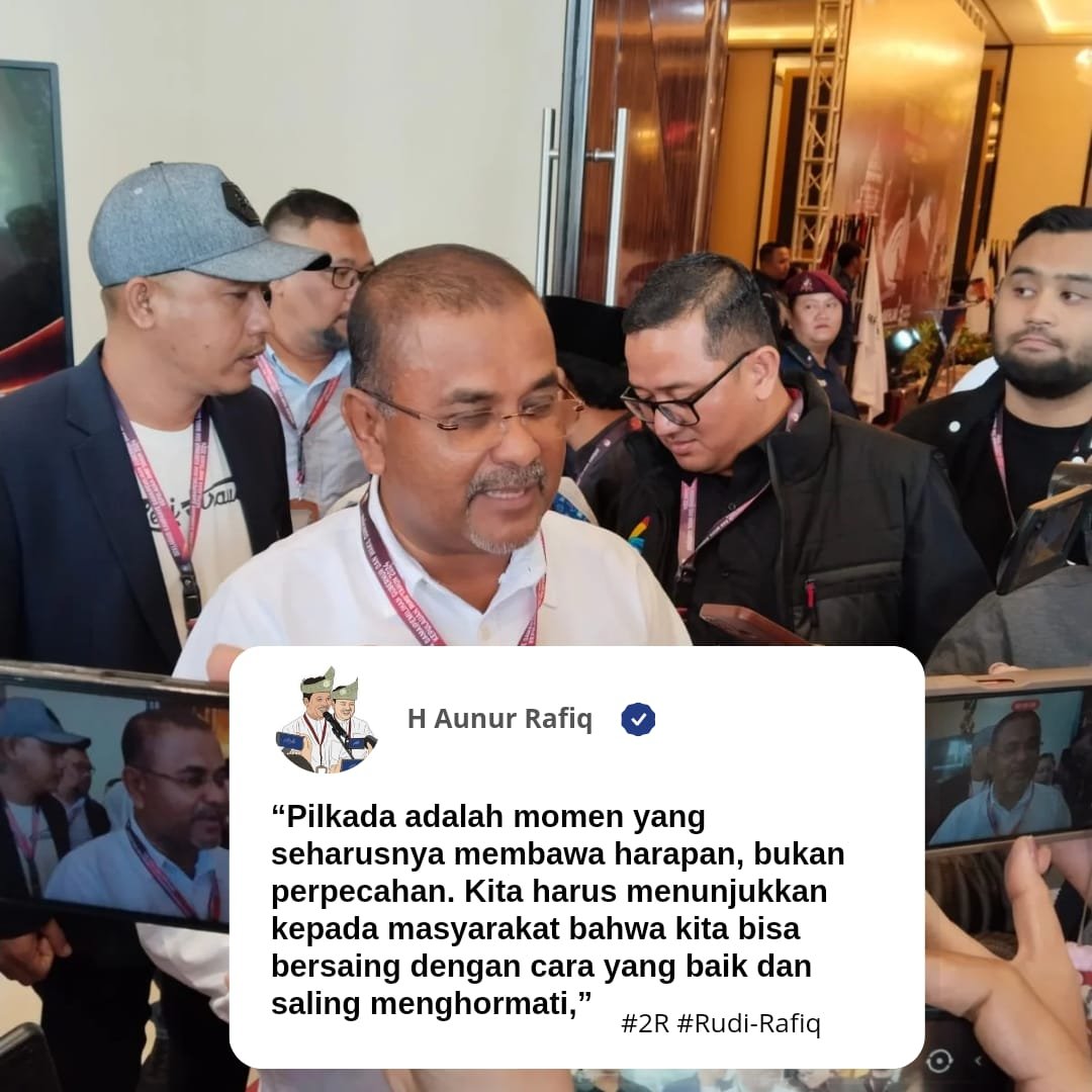 Rafiq sebarkan harapan