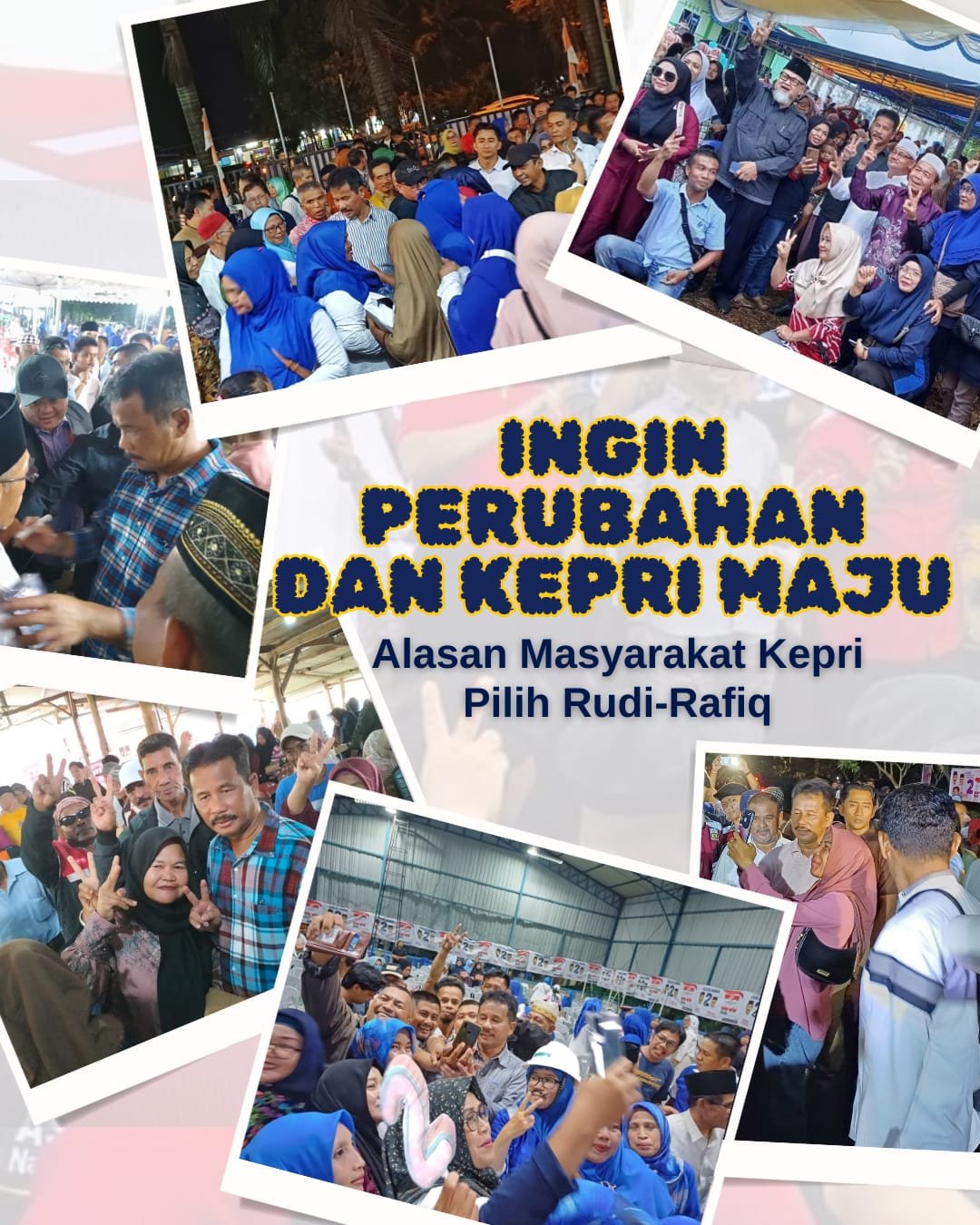 Ingin perubahan dan kepri maju jumat 25 10 24 Ingin Perubahan dan Kepri Maju, Alasan Masyarakat Kepri Pilih Rudi Rafiq