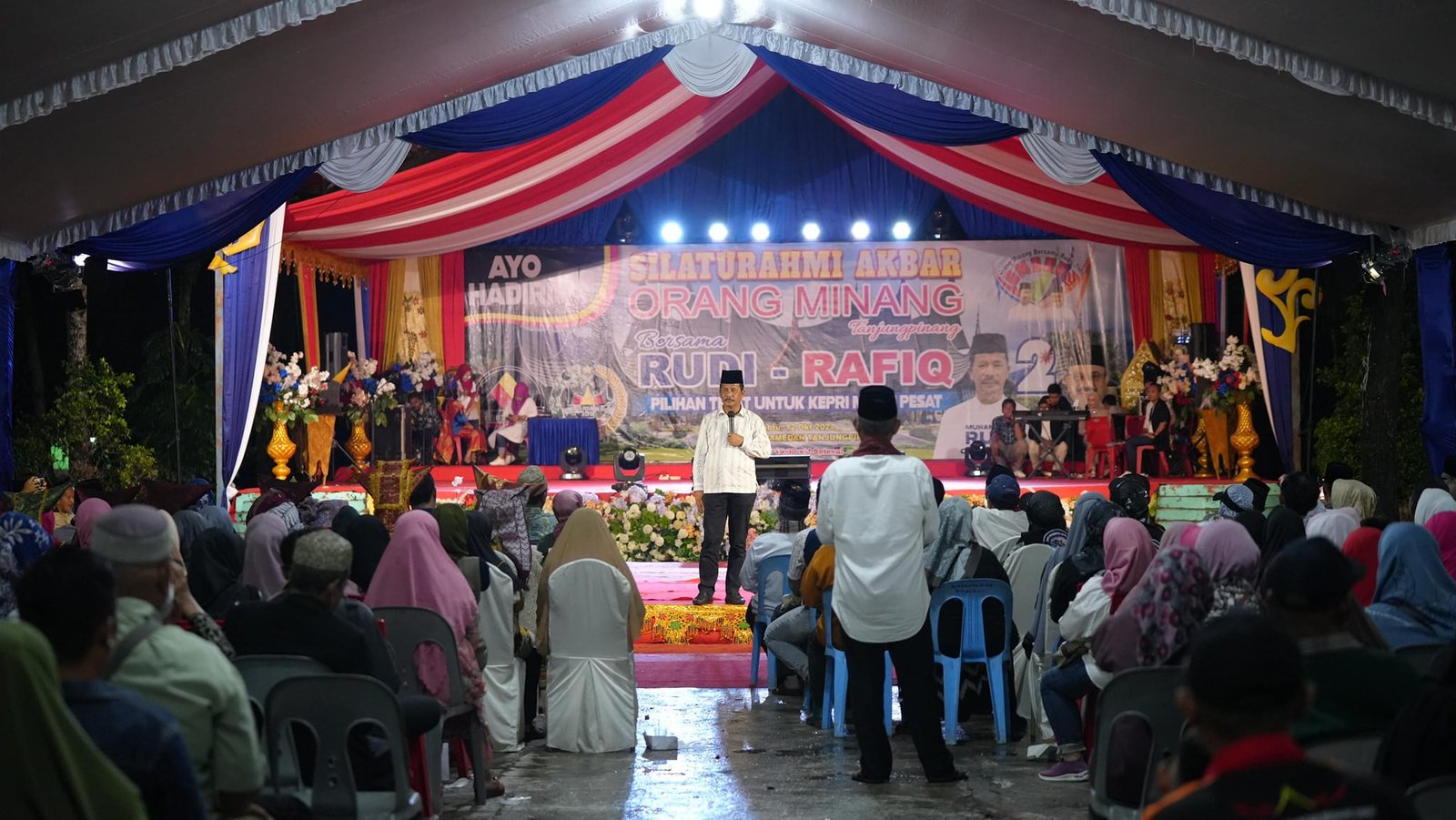 PerantauMinang dukung Rudi Perantau Minang Tanjungpinang satukan suara mendukung pasangan Rudi Rafiq untuk pimpin Kepri 2025-2030.