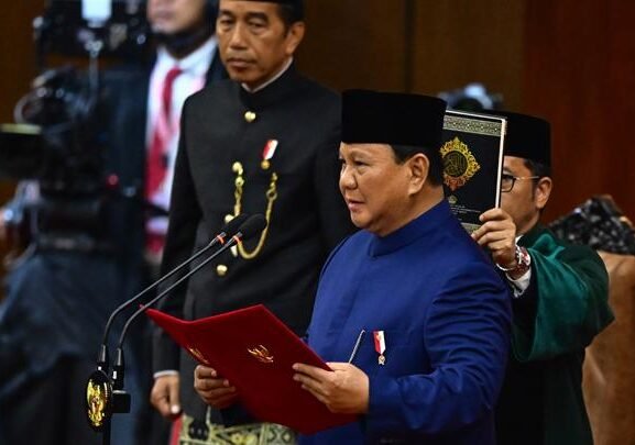 Prabowo resmi Presiden ke-8 RI.