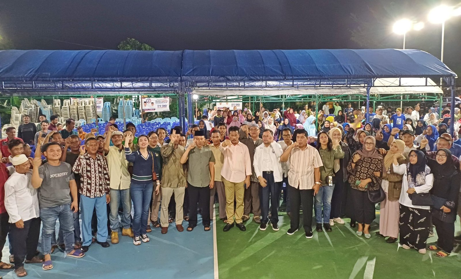 warga seiharapan dukung Rudi
