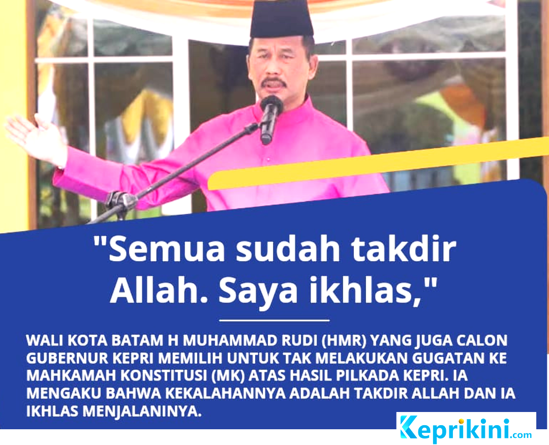 Rudi Ikhlas Kalah Oke